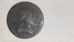 II.Ferenc 3 krajcár 1800 B  Körmöcbányai veret