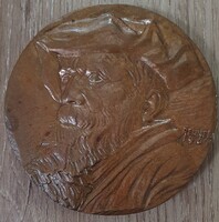 Renner Kálmán A Rodin 1967 bronz plakett