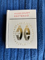Huszonöt éves az Óra- és Ekszerkereskedelmi vállalat - minikönyv