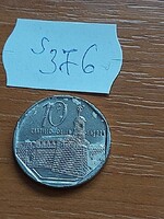 KUBA 10 CENTAVOS 2008 Acél nikkel bevonattal, Castillo de la Real Fuerza  S376