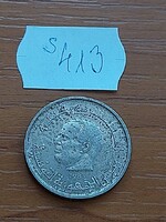 TUNÉZIA 1/2 DINÁR 1983 Réz-nikkel, Narancs  S413