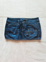 B S K Great denim női farmer mini alj, szoknya 34-es.