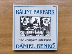 Bakfark Bálint összes lantműve bakelit box