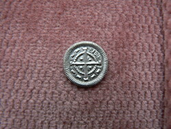 II. BÉLA EZÜST DENÁR ÉH 53. (1131-1141)  UNC. 2 kereszt SZIGLA! EREDETI! (SZIGLAVARIÁCIÓK GYŰJTEMÉNY