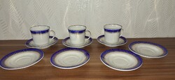 Alföldi porcelán kávés készlet  (hiányos)