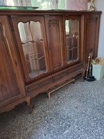 Warrings nagy nappali szekrény ,vitrin 260x160x65cm mély