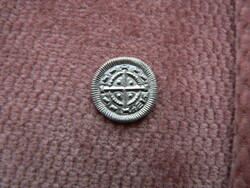 II. BÉLA EZÜST DENÁR ÉH 53. (1131-1141)  UNC. 2 kereszt SZIGLA! EREDETI! (SZIGLAVARIÁCIÓK GYŰJTEMÉNY