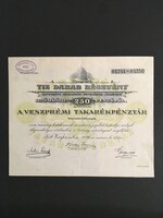 Veszprémi Takarékpénztár 1926.