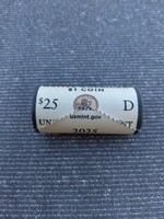 2025 USA 1 dollár rolni emlék kiadás