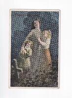 HV:39 Antik Üdvözlő képeslap 1919 Tábori levelezés "44 gyalogezred 17 század"