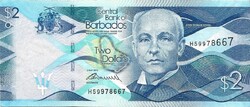 2 dollár 2013 Barbados