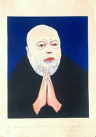 DrMáriás - Andy Vajna felszámolja a mélyszegénységet 31 x 24,5 cm computer print, merített papír