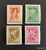 1939. Pax-Ting ** postatiszta sor (enyhe törés)