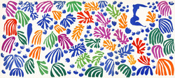 Henri Matisse A papagáj és a szirén reprodukció nyomat kép decoupage madár akt absztrakt természet