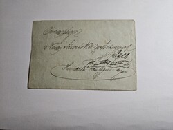 1910-es 2x5 Fillér bélyeg levélen Budapest