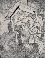 Derkovits Gyula (1894 - 1934) ASZTALOS 1929
