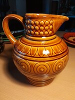 Retro kerámia kancsó 21 cm magas hibátlan szép állapot