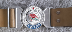 Retro úttörő bőr öv