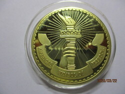 Liberty 1886-1986 Szabadság szobor 24k aranyozott