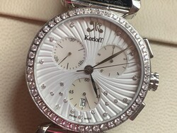 New! Korloff Chronograph Watch with 1.32ct Diamonds!