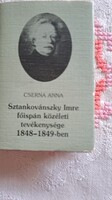 Cserna Anna: Sztankovánszky Imre főispán közéleti tevékenysége 1848-1849 miniatűr könyv