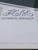 Kovács Margit retro kerámia album, nagy alakú (1979)