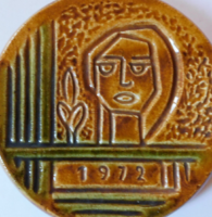 1972 - Zahajszky László szocreál plakett
