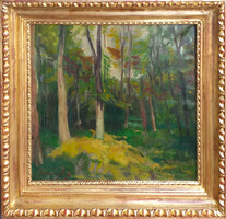Márffy Ödön (1878-1959) : Erdei tisztás