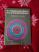 A pszichológia alapkérdései - Donald O. Hebb, ﻿1983-as kiadás.