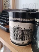 Dekor,karton henger tároló - rézkarcos jelleggel / Bécs