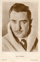 Képeslap: Külföldi színészek, John Gilbert.