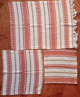 3 in 1 Pack Vintage Hungarian Folkmotives Traditional Tablecloths Embroideries
