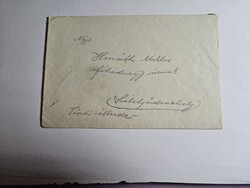 1915-ös 10 Fillér bélyeg levélen Budapest