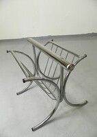 Retro / design króm újságtartó állvány