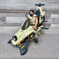 Vintage Action Man Hasbro 1997 játék figura és jármű