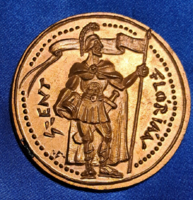SZENT FLÓRIÁN A TŰZOLTÓK VÉDŐ SZENTJE - Ifj. Szlávics László EMLÉKÉREM, PLAKETT
