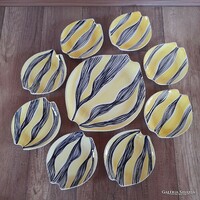 Régi Lengyel Wloclawek modern fajansz készlet