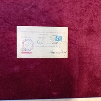 "HIVATALOS" levél/Nyomtatvány Makó-Nagymajlát DÍJKÖTELES??