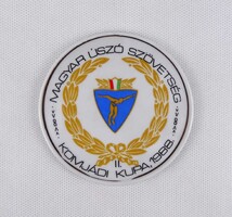 1U920 Magyar Úszó Szövetség - Komjádi kupa - Hollóházi porcelán emlékplakett