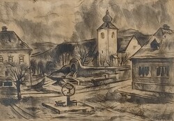 Bordás Ferenc (1911 – 1982) : Főtér