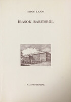 Írások Babitsról - Sipos Lajos
