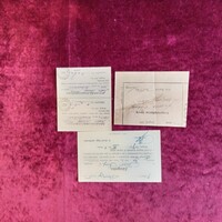 "APRÓ PAPÍRRÉGISÉG" (3 db) Képek szerint.