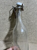 Régi csatos üveg: Kristályvíz. 4056
