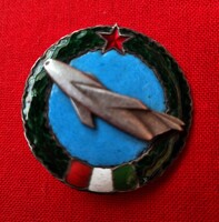 Rákosi-kori  katonai pilóta (repülőgép vezető) jelvény