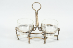 Antique Silver Spice Container