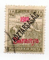 Bélyeg: Baranya Szerb megszállás.