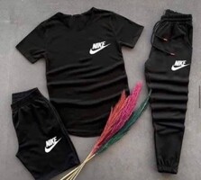 NIKE férfi melegítőnadrág+short+póló,szett,S-3XL.,ÚJ! LIMITÁLT!