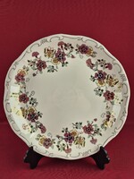 Zsolnay pillangó mintás kerek sültes tál #3