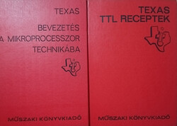 Bevezetés a mikroprocesszor technikába + TTL receptek (2 kötet) - Texas