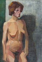 Móricz Margit /1902-1990/: Kubista akt